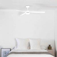 FARO BARCELONA Punt M ceiling fan DC LED light white