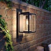 Lucande Ferda outdoor wall light, set of 3, anthracite, IP44