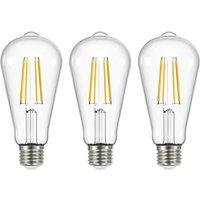 Arcchio LED bulb filament clear E27 3.8W 2700K 806lm set of 3