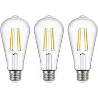 Arcchio LED bulb Filament clear E27 3,8W 3000K 806lm set of 3