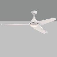 ACB ILUMINACIN Bora LED ceiling fan, remote control CCT IP44