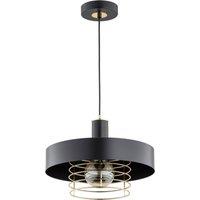 Alfa Beryt Pro pendant light in black/gold metal