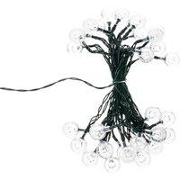 Lindby LED fairy lights Mionel, globes, 30-flg., 635cm