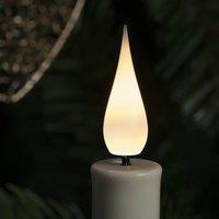 Konstsmide Christmas LED tree candles wireless white 3D 12-piece
