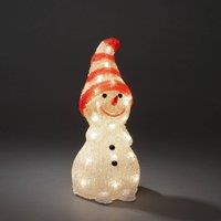 Konstsmide Christmas Snowman LED luminous figure for outdoors, IP44