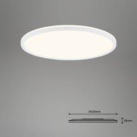 Briloner LED ceiling lamp Slim S dimmable CCT white 45 cm