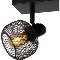 Lucide Maren downlight, 2-bulb, black