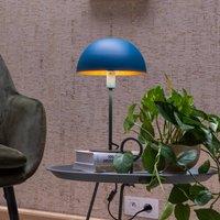 Lucide Siemon table lamp made of steel, 25 cm, blue