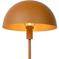 Lucide Siemon table lamp made of steel, 25 cm, ochre yellow