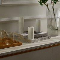 Lindby Candora LED candle set of 3 remote control