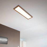 Quitani Aurinor LED panel, walnut, 125 cm