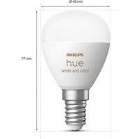 Philips Hue White & Colour Ambiance E14 5.1W, set of 2
