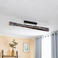 Quitani Baloria LED ceiling light coloured/oxidised