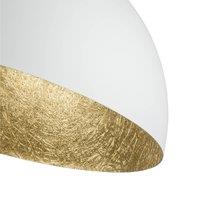 SIGMA Sfera ceiling light, 50 cm, white/gold