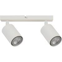 SIGMA Zoom ceiling spotlight, 2-bulb, white