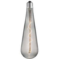 Lucande LED bulb E27 bulb 9cm 4W 1800K smoke