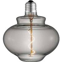 Lucande LED bulb E27 bulb 16cm 4W 1800K smoke