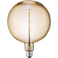 Lucande LED-Globe E27 18cm 4W 2700K amber