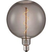 Lucande LED-Globe E27 18cm 4W 1800K smoke