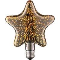 Lucande LED bulb E27 star 4W 3D fireworks