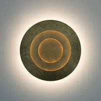 Hollnder Masaccio Rotondo LED wall light, gold