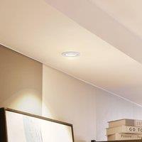 Arcchio LED downlight Zarik, white, 2,700K