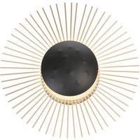 FISCHER & HONSEL Varras indirect LED wall light 30cm black/gold