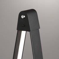FISCHER & HONSEL Fenga LED floor lamp, touch dimmer, CCT, black