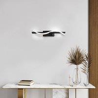 FISCHER & HONSEL LED wall lamp Bridge gesture sensor dimmable CCT black