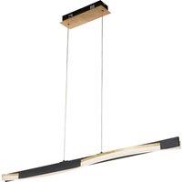 FISCHER & HONSEL LED hanging light Bridge Remote control dimmable CCT black