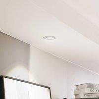 Arcchio LED downlight Zarik, white, 4,000K