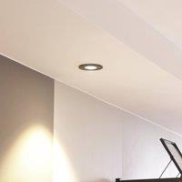 Arcchio LED downlight Jyra, black, 2,700K