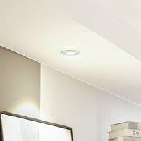 Arcchio LED downlight Jyra, white, 3,000K