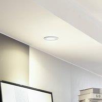 Arcchio LED downlight Aryx, white, 3,000K