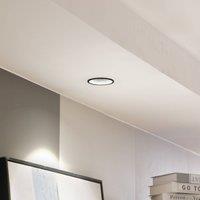 Arcchio LED downlight Niria, black, 4,000K