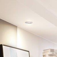 Arcchio LED downlight Eliar round white CCT swivelling