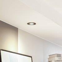 Arcchio Zyron downlight, black, 8.2 cm