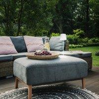 Brilliant Kaami LED table lamp, dimmable, matt white