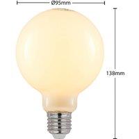 Arcchio LED bulb E27 4 W 2,700 K G95 globe dim opal 2-pack