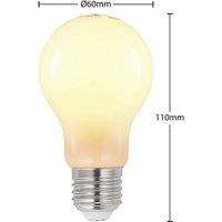 Arcchio LED bulb E27 8 W 2,700 K dimmable opal 3-pack