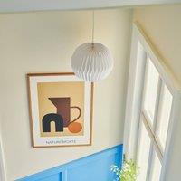 Nordlux Belloy 30 lampshade, paper, 30 cm, 26 cm high