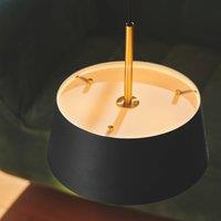 Nordlux Clasi 30 pendant light in black with diffusers