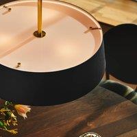 Nordlux Clasi 45 pendant light in black with diffusers