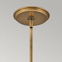 Quintiesse Echelon pendant light, brass
