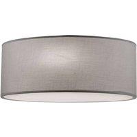 Viokef Bristol ceiling light, fabric lampshade