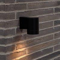 Nordlux Tin Maxi outdoor wall light, black metal
