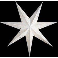 Sterntaler Samt paper star, 75 cm white