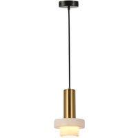 Viokef Marble pendant light, half lampshade