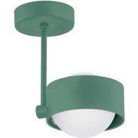 Argon Mado ceiling light, 1-bulb, green