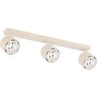 Argon Chloe adjustable 3-bulb downlight, beige